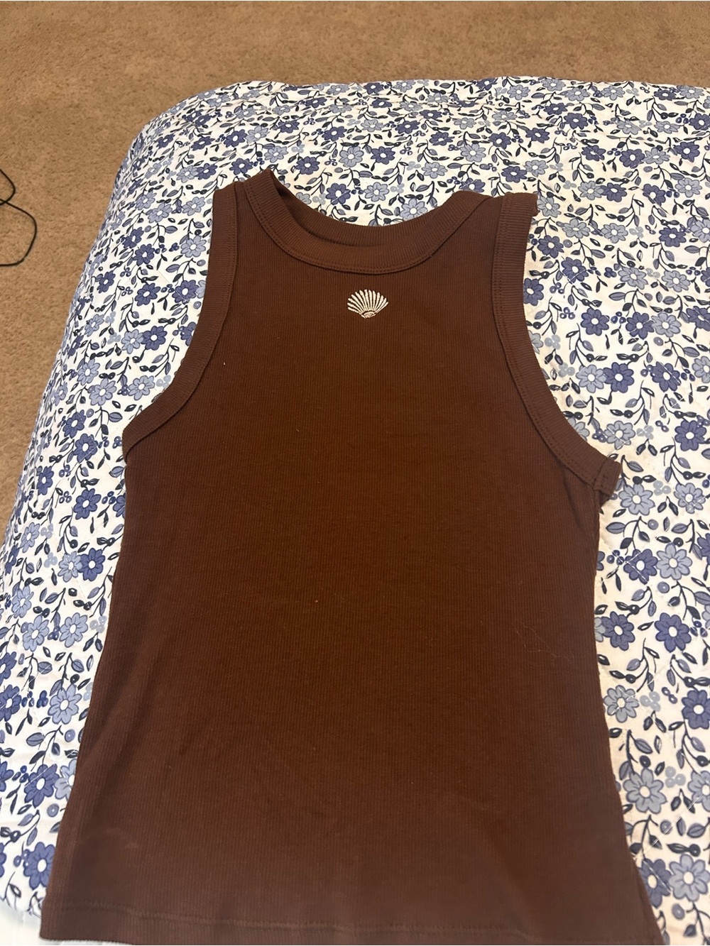 Brown tank